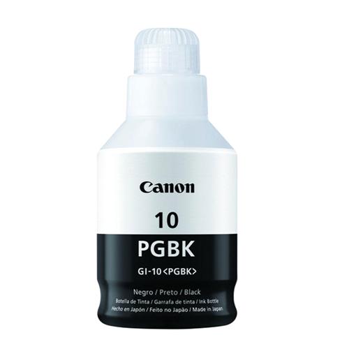 100155.jpg GI-10BK TINTA CANON NEGRA 170ML G5010 G7010 GM2010 G6010 3382C001 - Imagen 1
