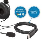 K97601WW KENSINGTON HEADPHONES USB-A CANCELACION RUIDO