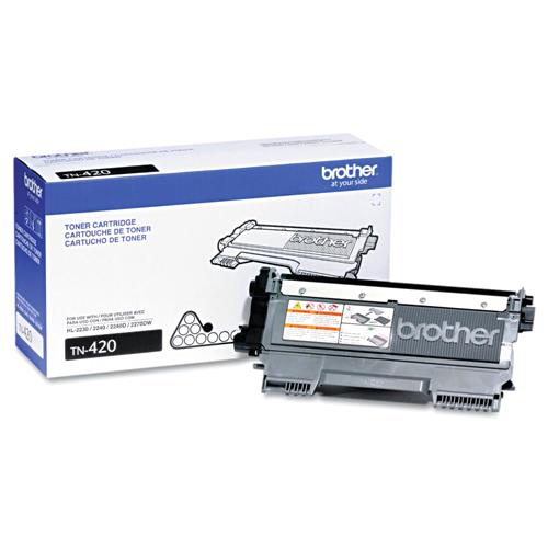 46000.jpg TN420 TONER BROTHER 1.200 PAG NEGRO F/HL-2270W 2240 7065DN 7460 - Imagen 1
