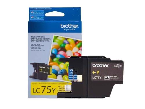 49572.jpg LC75Y CARTRIDGE BROTHER YELLOW MFC-J280 /J430/J925 - Imagen 1