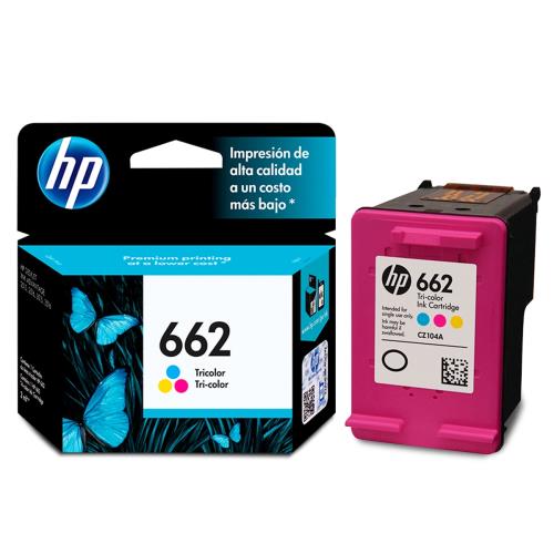 51997.jpg CZ104A CARTRIDGE HP 662 COLOR 2515 3515 1515 100 PAG - Imagen 1