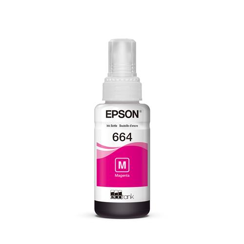 55067.jpg T664320 TINTA EPSON MAGENTA 70ml L220/L1300/L375/L575/L565/L396/L120/L495/L475/L - Imagen 1