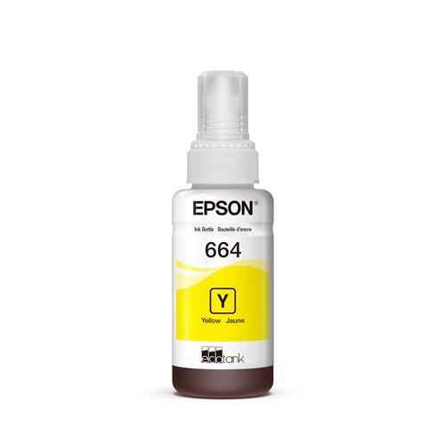 55068.jpg T664420 TINTA EPSON YELLOW 70ml L220/L1300/L375/L575/L565/L396/L120/L495/L475/L3 - Imagen 1
