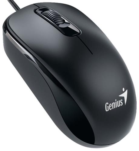 76578.jpg 31010116100 - MOUSE GENIUS DX-110 USB OPTICO NEGRO - Imagen 1