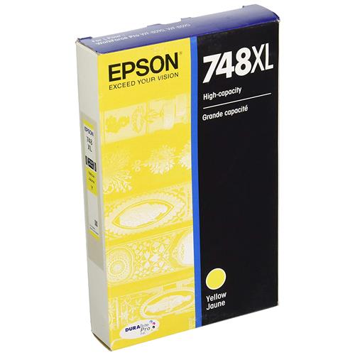 79352.jpg T748XXL420 CARTRIDGE EPSON YELLOW WF-6090/WF-6590 - Imagen 1