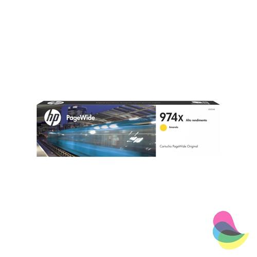 80060.jpg L0S05A CARTRIDGE HP 974X YELLOW 7000PAG PW PRO 452 477 - Imagen 1
