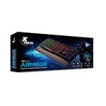 XTK-510S - Xtech Armiger GamingKybd wrd USB Spa MCol Backlight